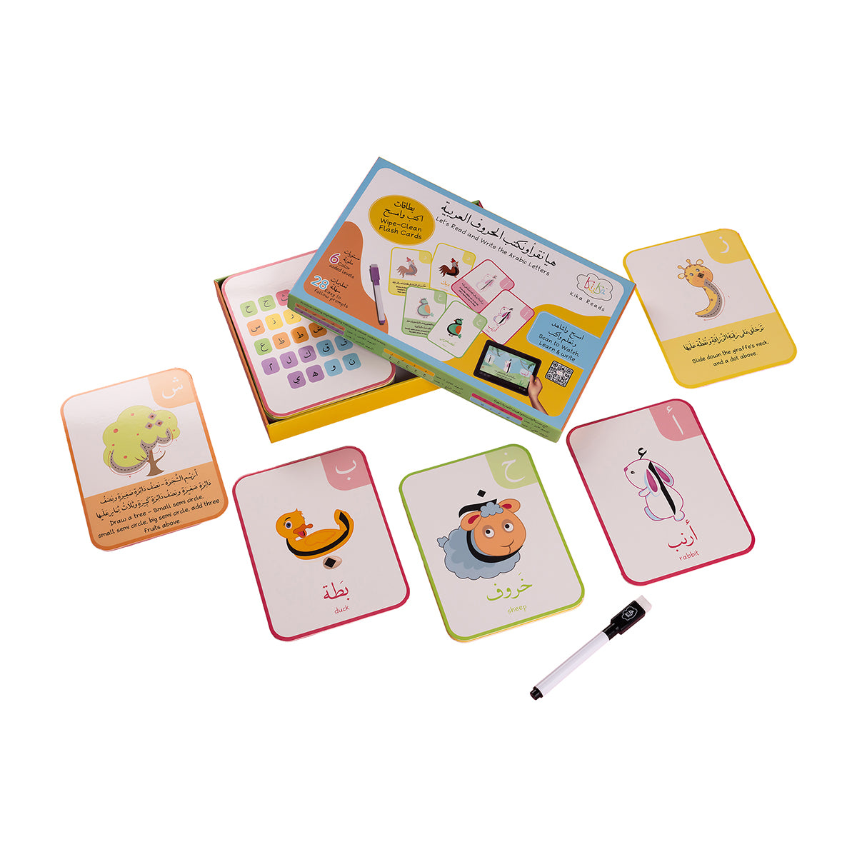 Arabic Alphabet Flashcards