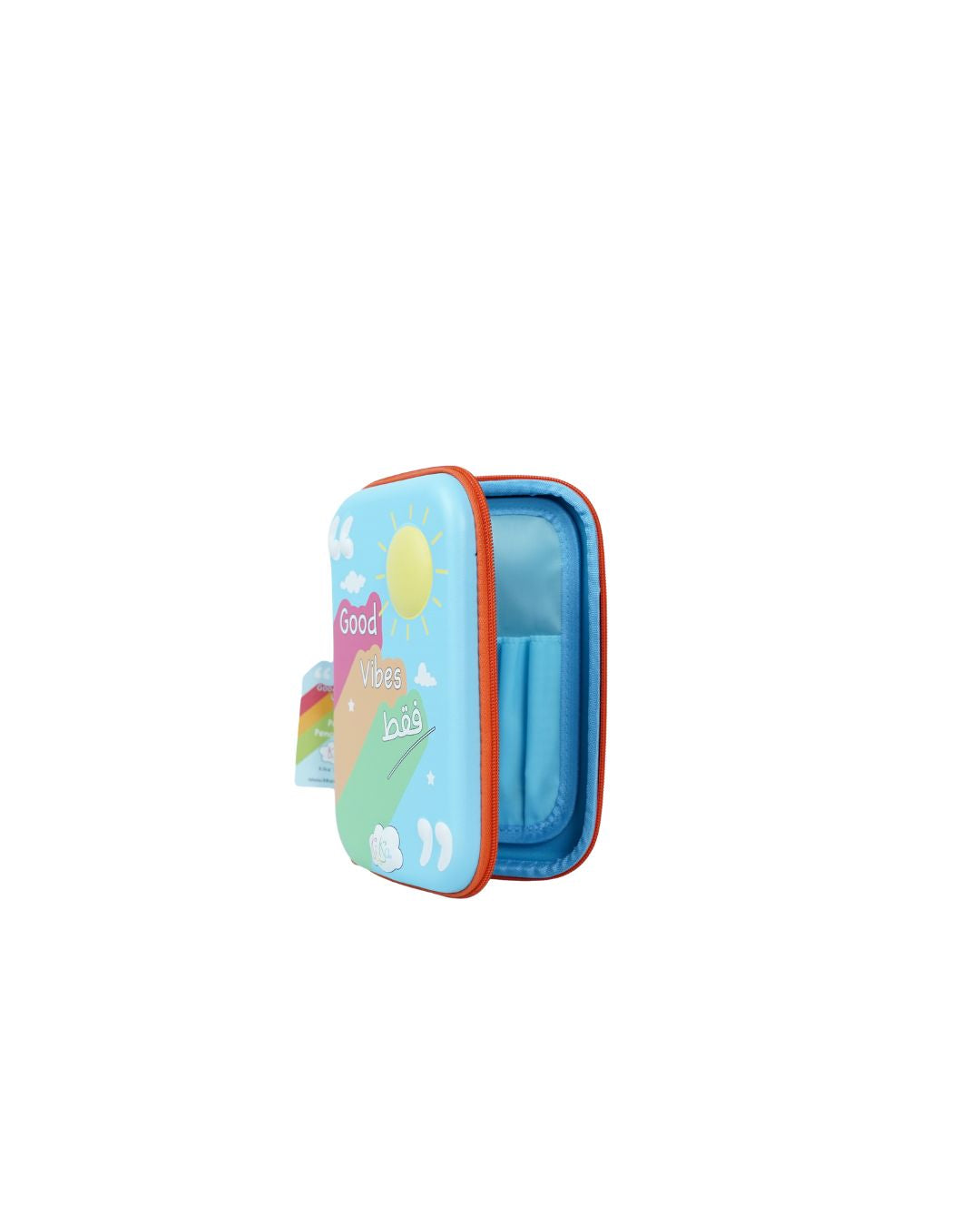 Good Vibes FAQAT! Large Puffy Pencil Case