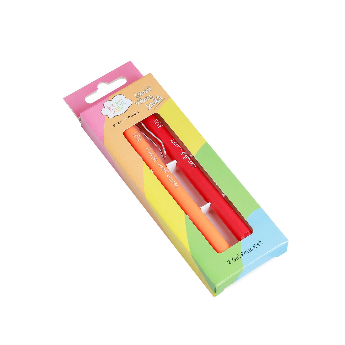 QISSA Red Orange Pens